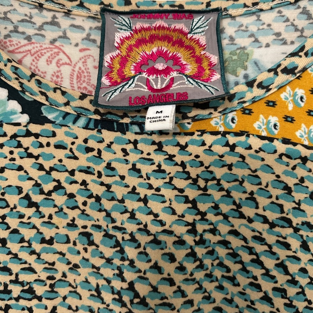 Multicolor patchwork paisley and floral print - Picture 3 of 10